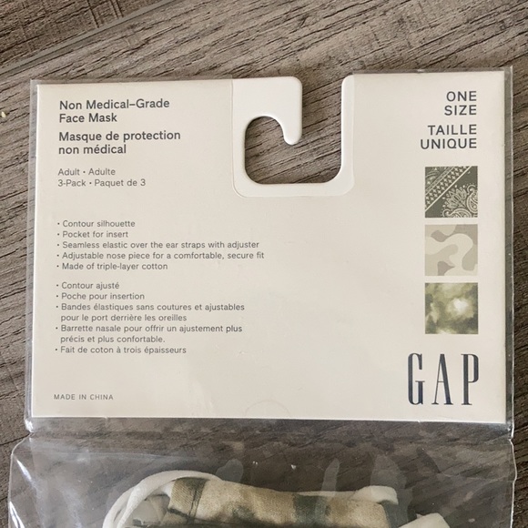 GAP 3 pack of face masks - Picture 2 of 3